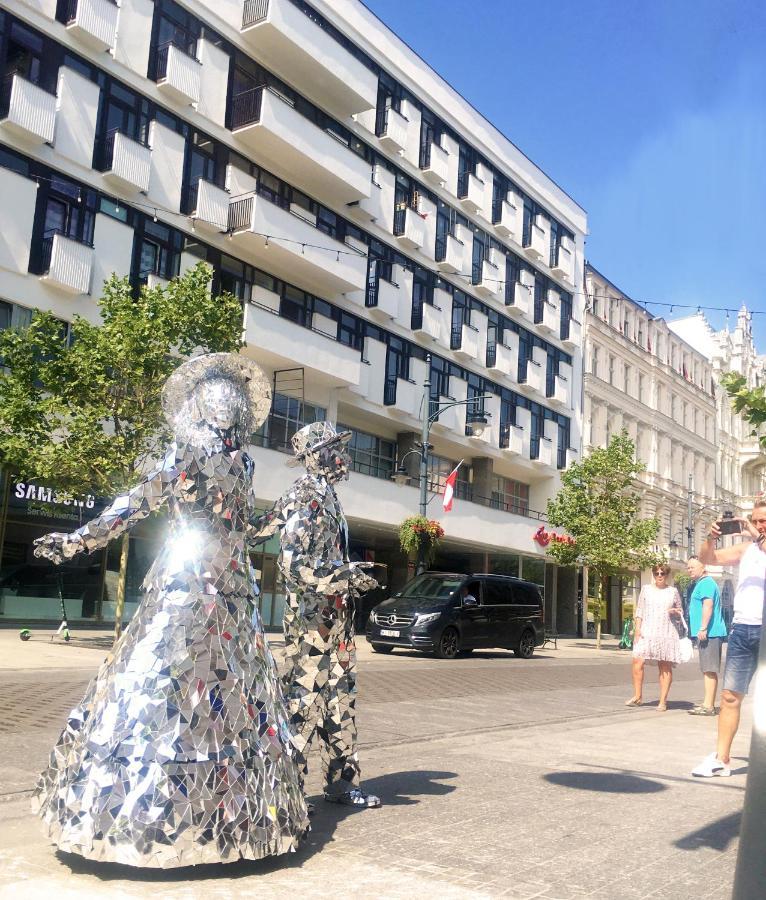Apartament I Love Piotrkowska Z Wielkim Lustrem, Balkonem I Klimatyzacja Лодзь Екстер'єр фото