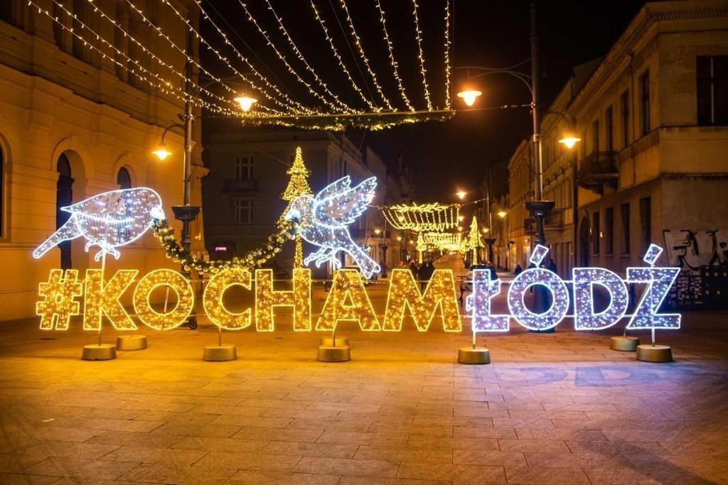 Apartament I Love Piotrkowska Z Wielkim Lustrem, Balkonem I Klimatyzacja Лодзь Екстер'єр фото